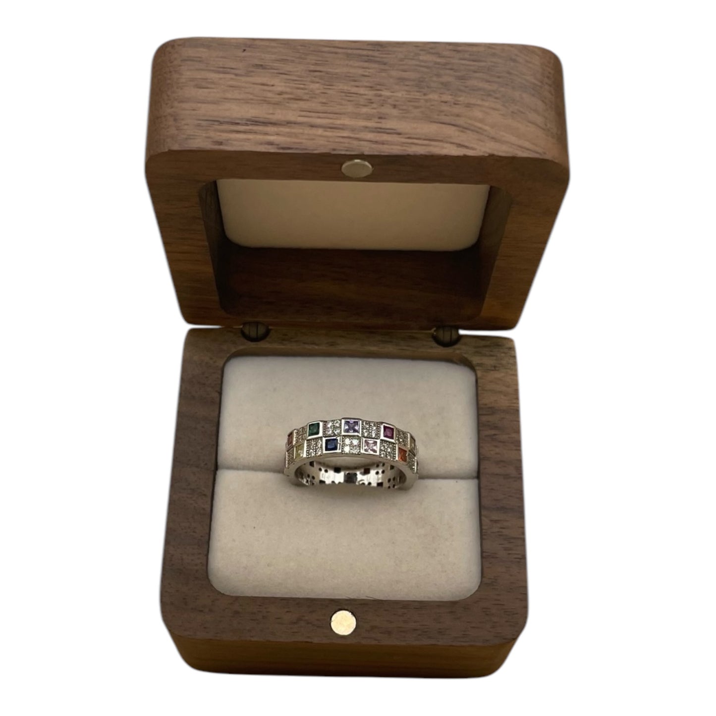 Anillo Churumbela Multicolor Moderna