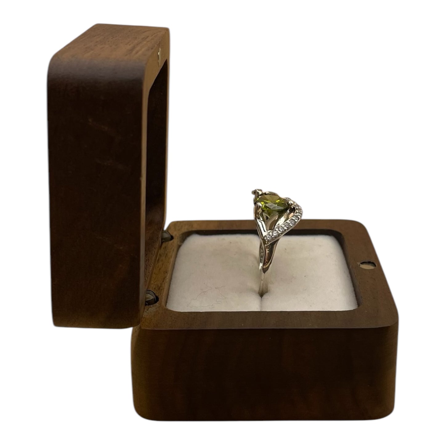 Anillo Las Flores Citrino