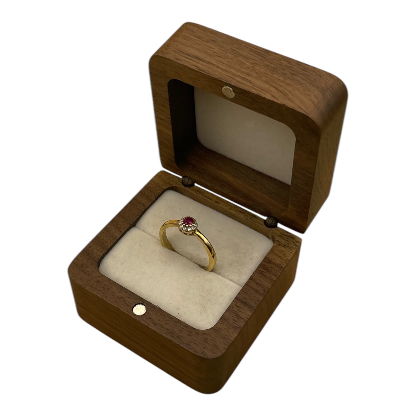 Anillo Clásico Rubi