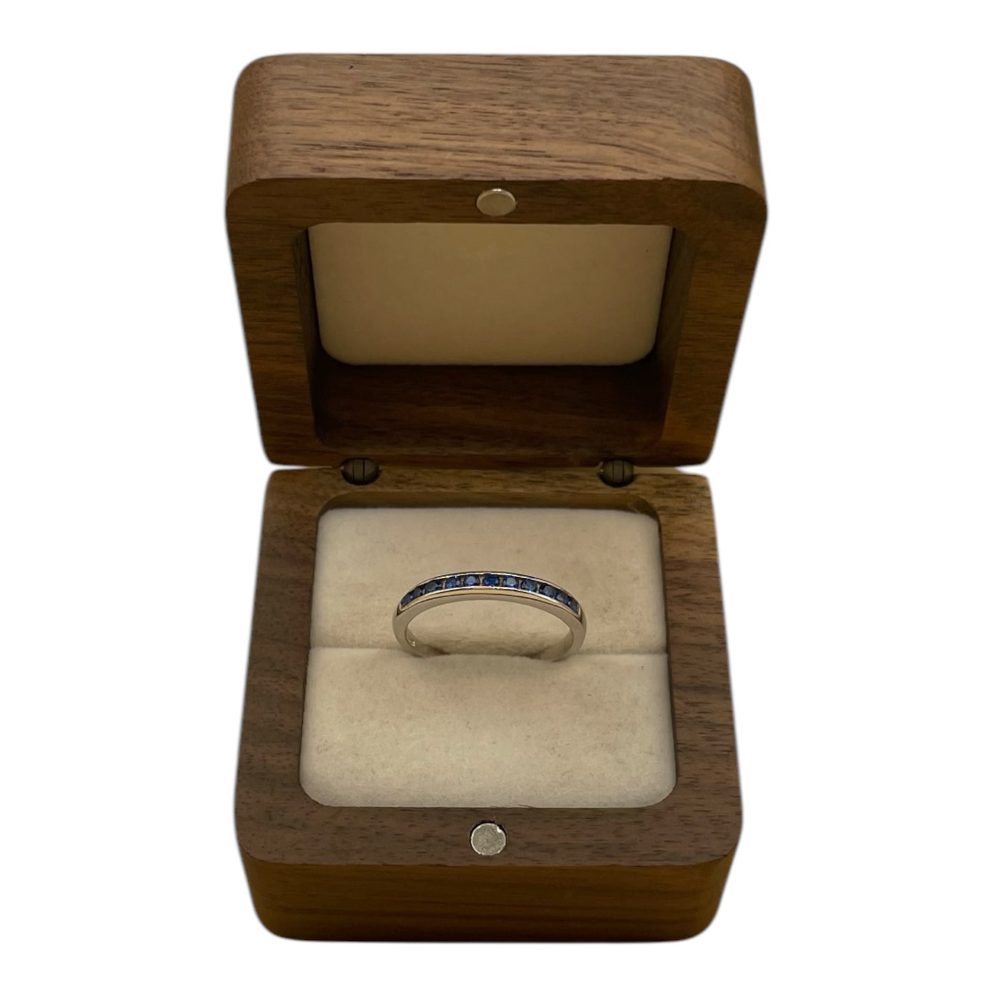 Anillo Churumbela Clásica Zafiro
