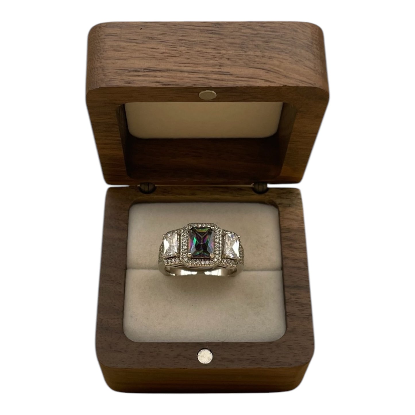 Anillo Noches Arabes Topacio Místico