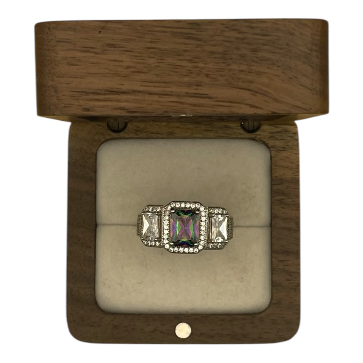 Anillo Noches Arabes Topacio Místico