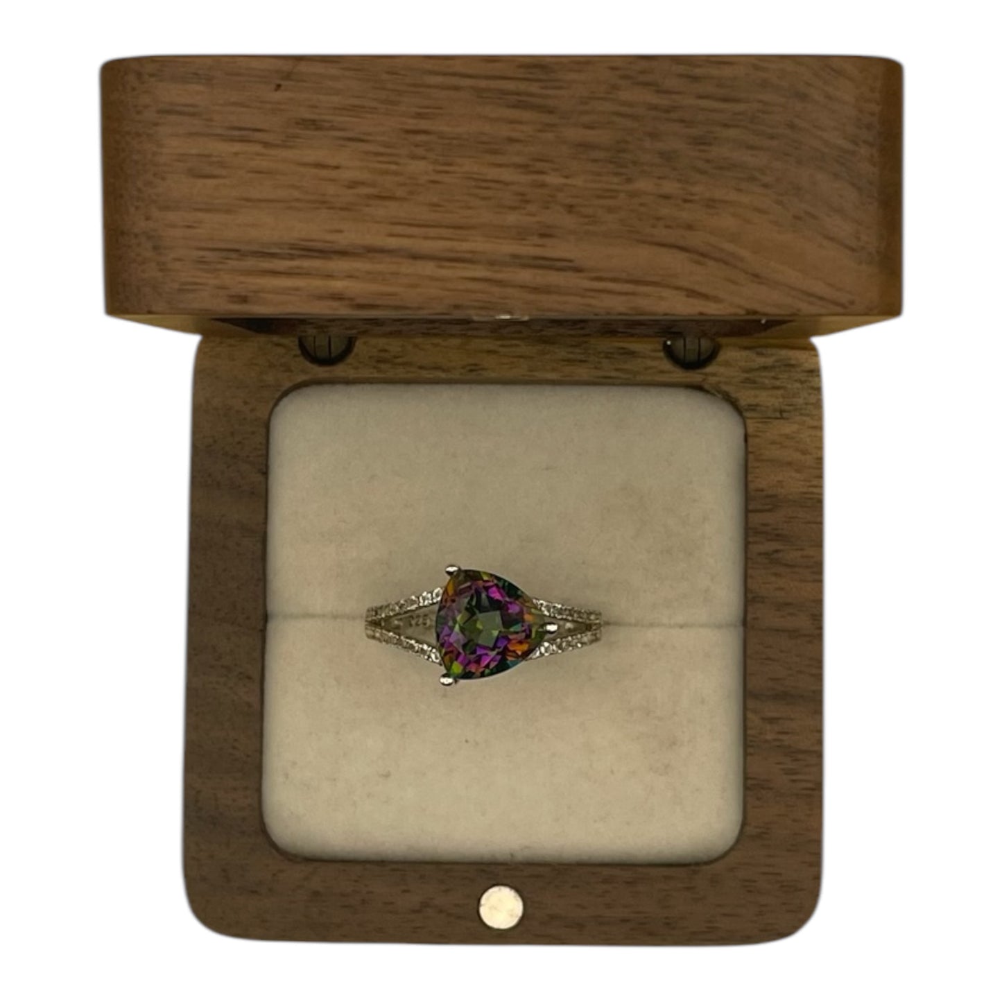 Anillo Noches Arabes Topacio Místico