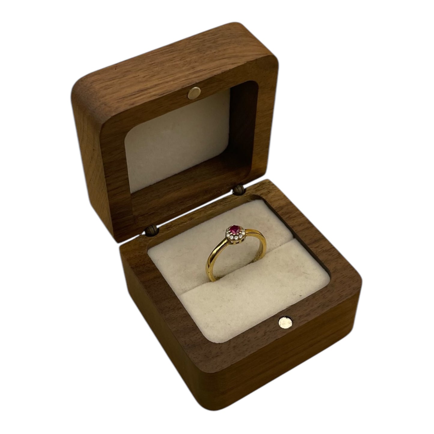 Anillo Clásico Rubi