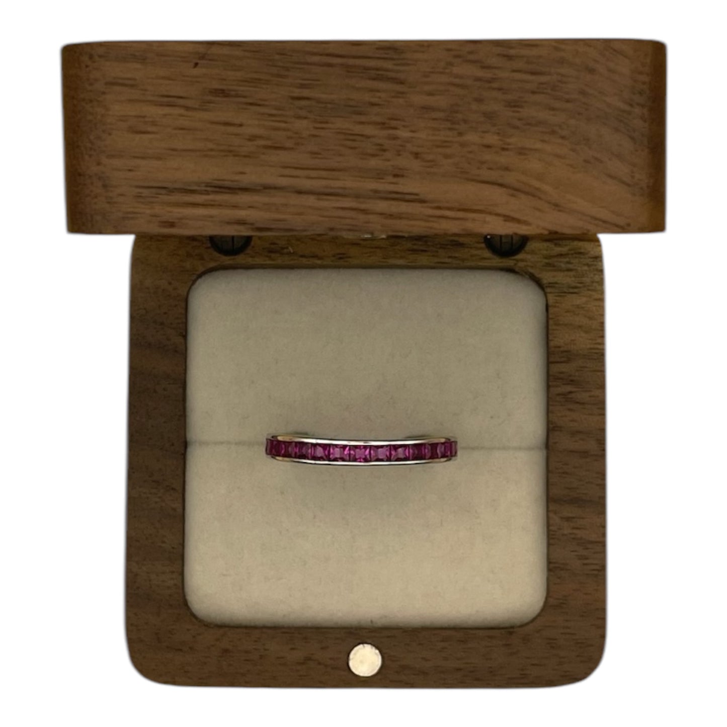 Anillo Eternidad Escarlata churumbela