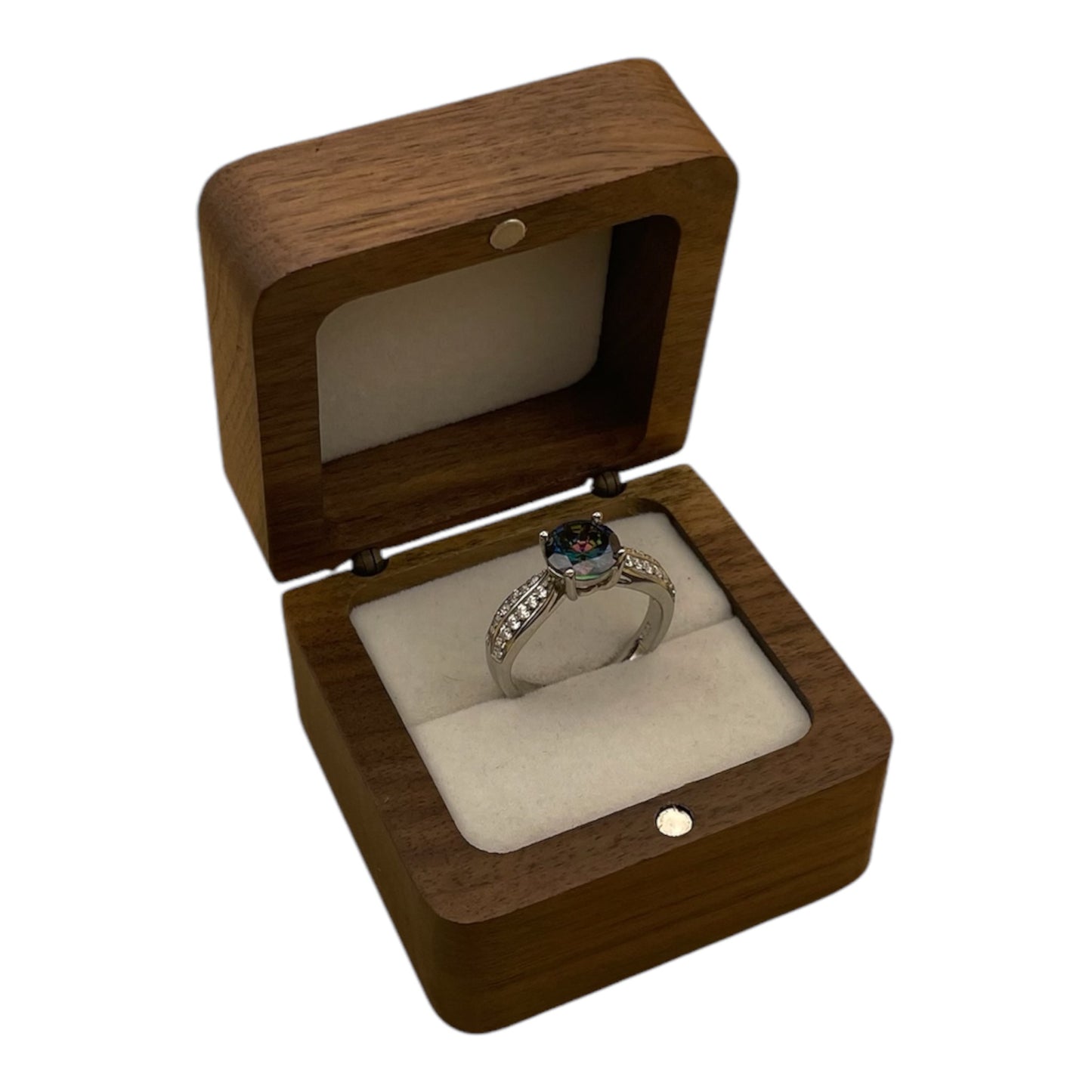 Anillo Misterio Iridiscente