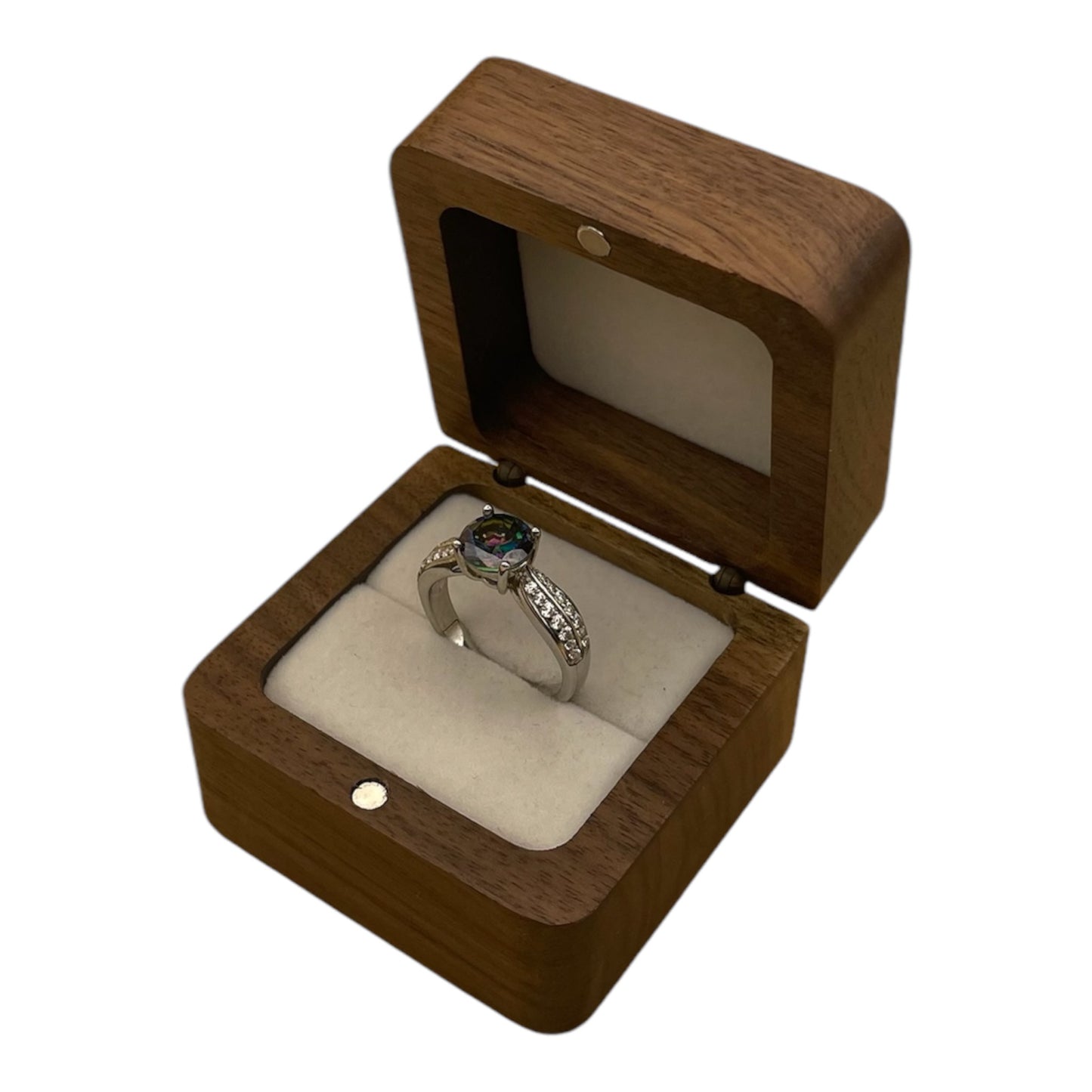 Anillo Misterio Iridiscente
