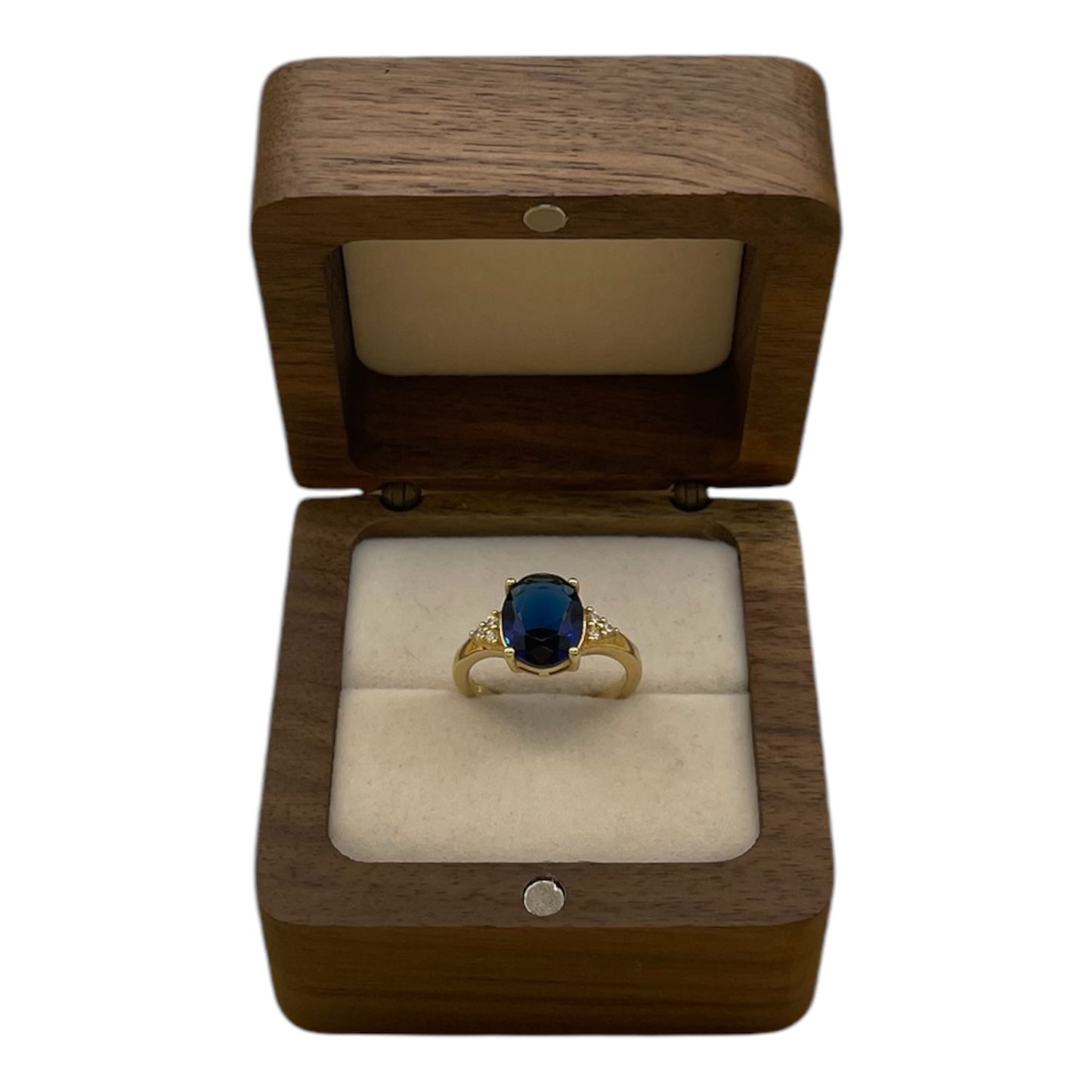 Anillo Zafiro Azul
