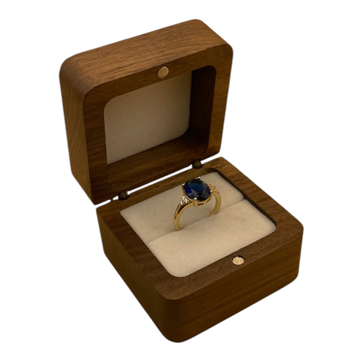 Anillo Zafiro Azul