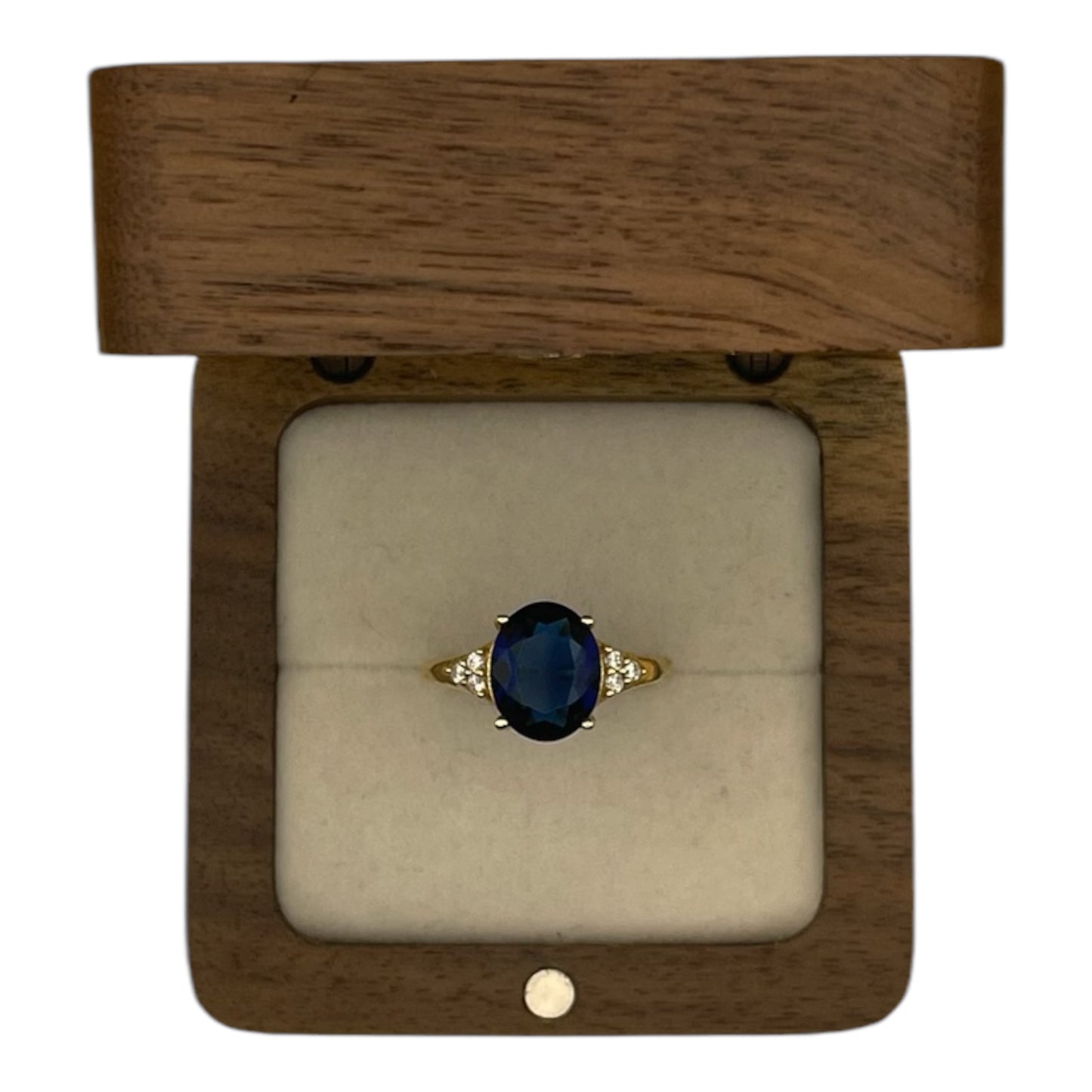 Anillo Zafiro Azul