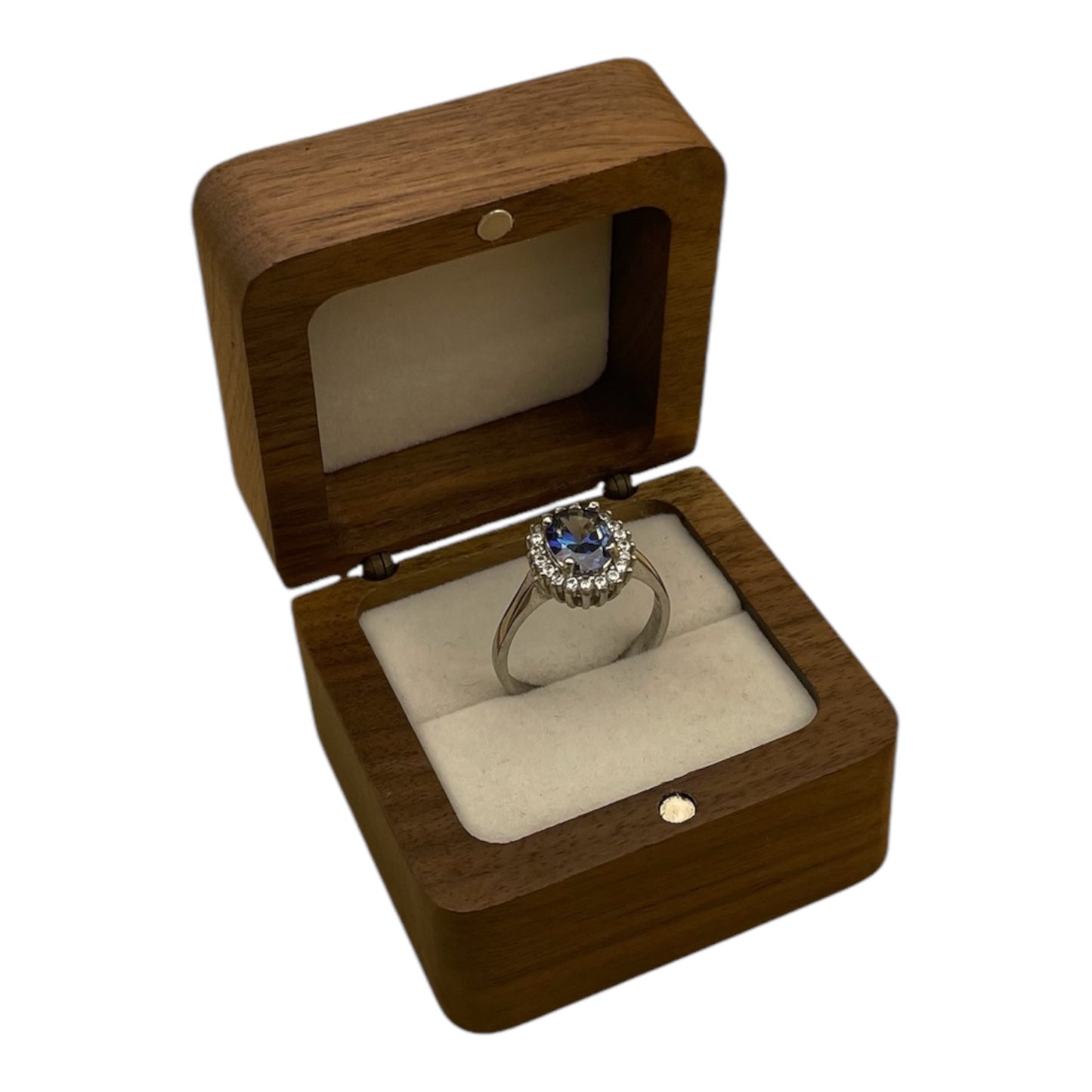Anillo Brillo Celeste