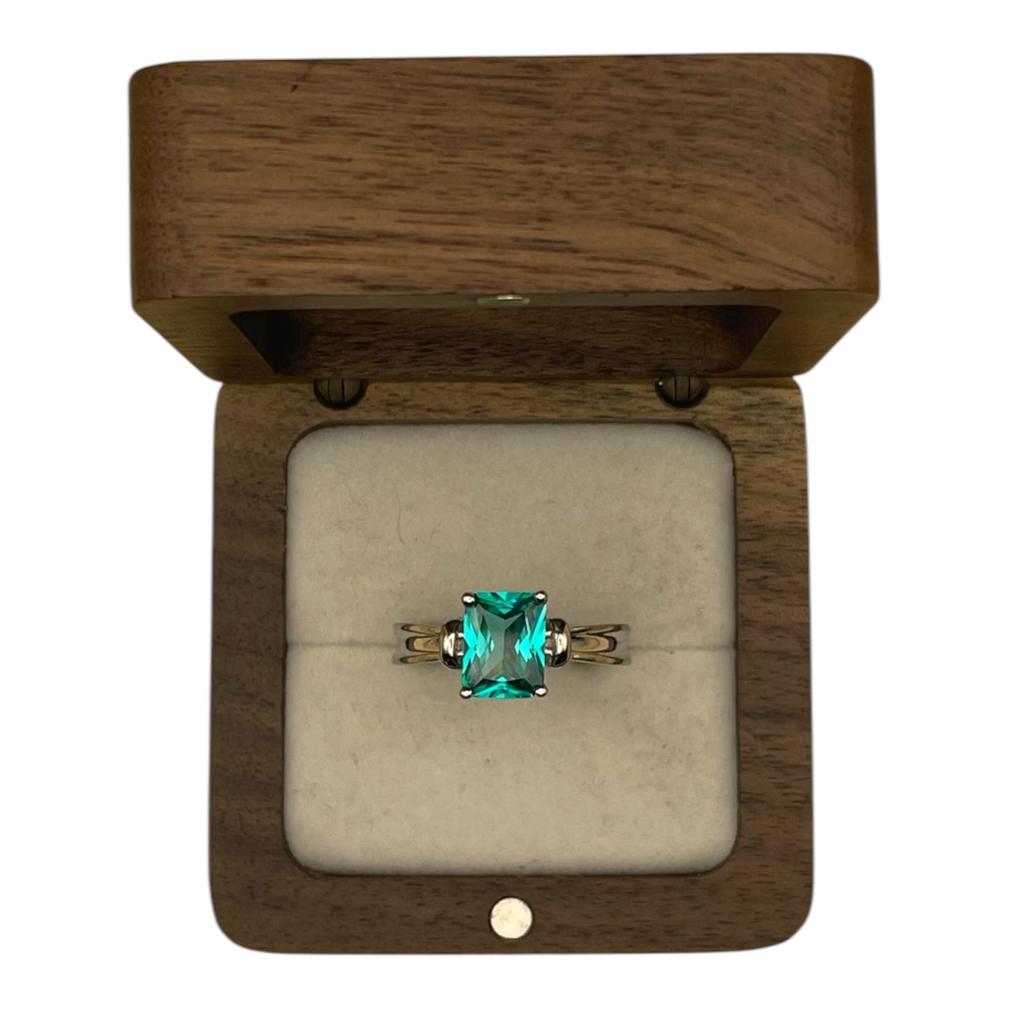 Anillo Turmalina Clásica Moderna