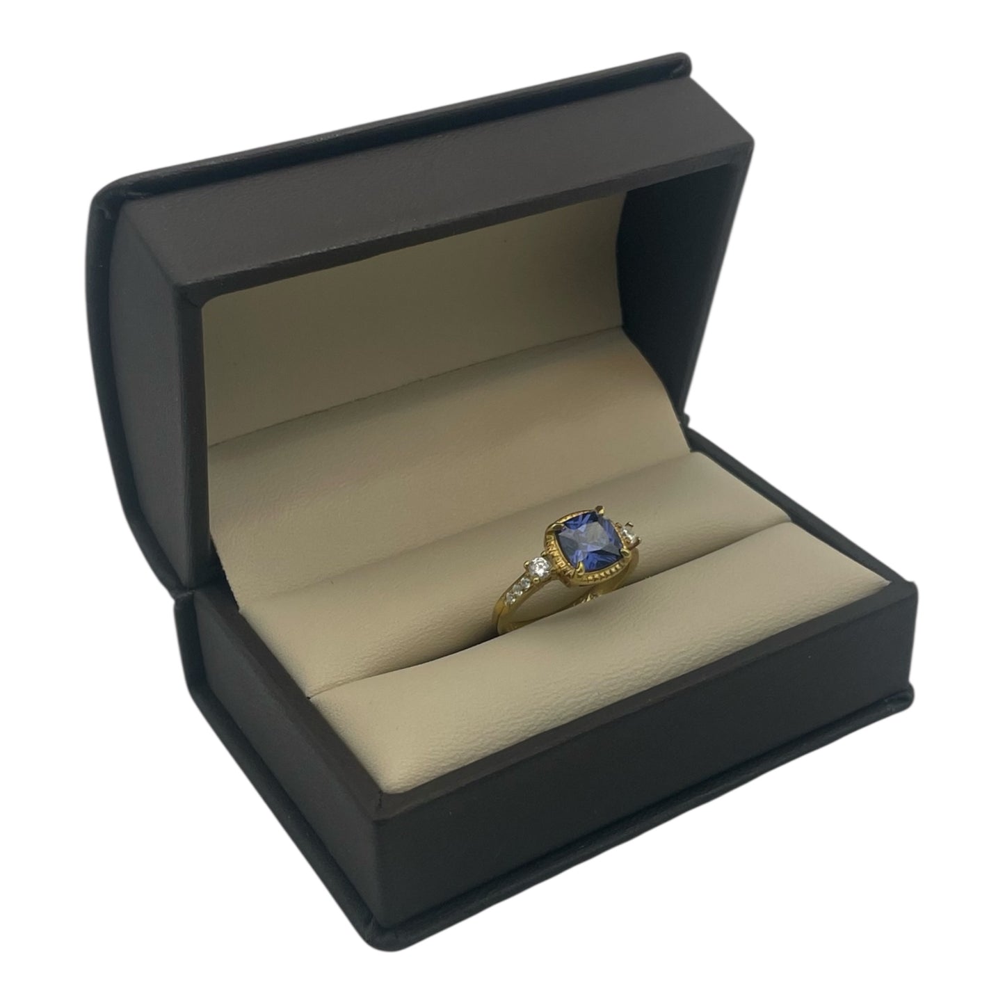 Rêverie d’Azur — Anillo de la colección “L’Âme Tanzanite”