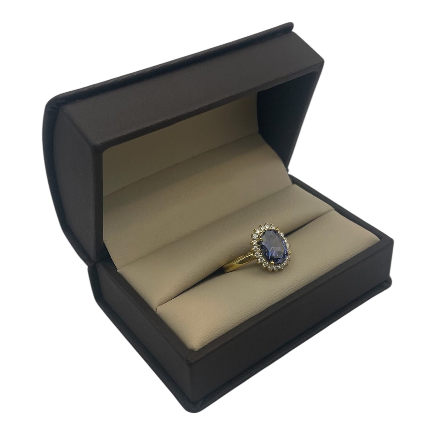 Majesté Indigo — Anillo de la colección “L’Âme Tanzanite”