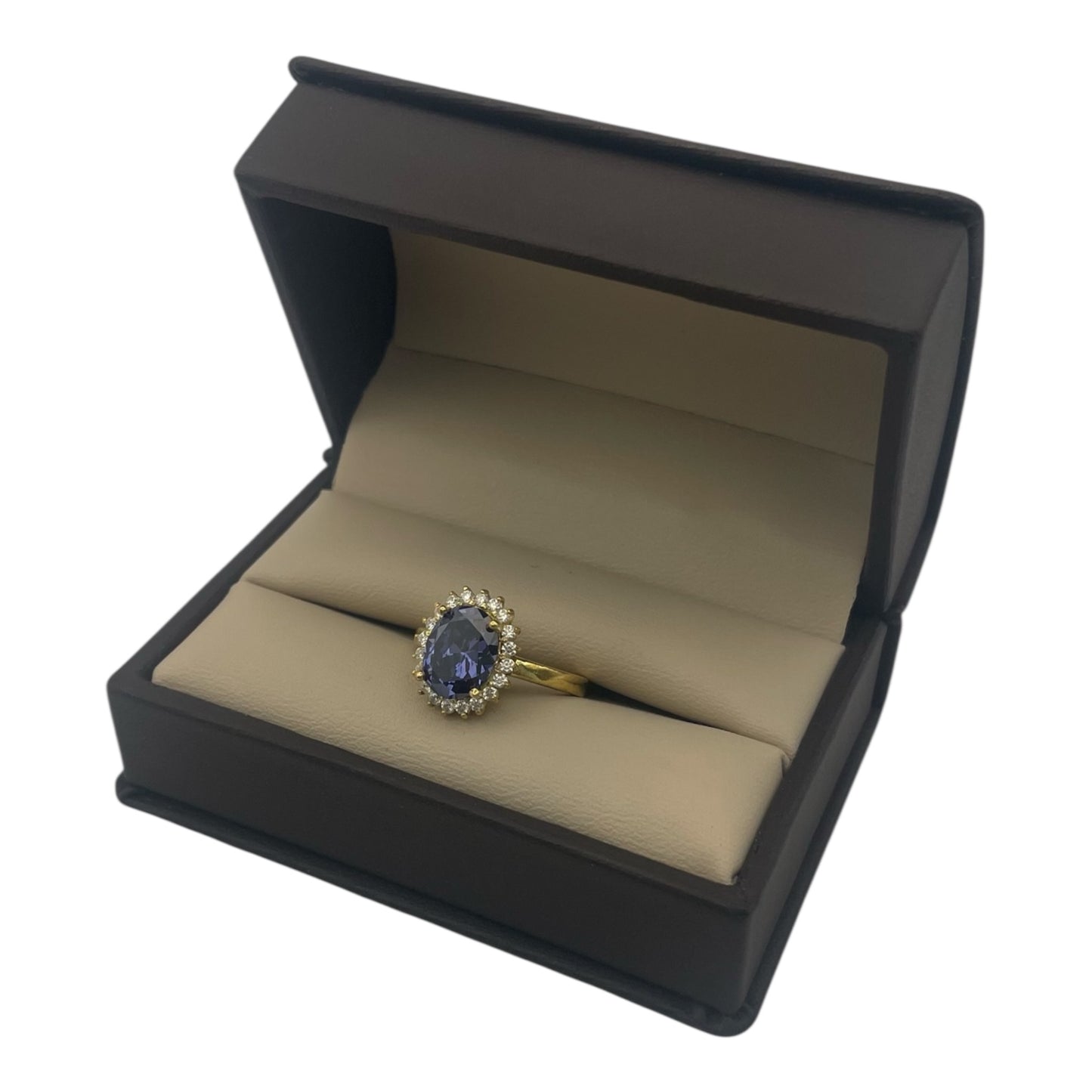Majesté Indigo — Anillo de la colección “L’Âme Tanzanite”