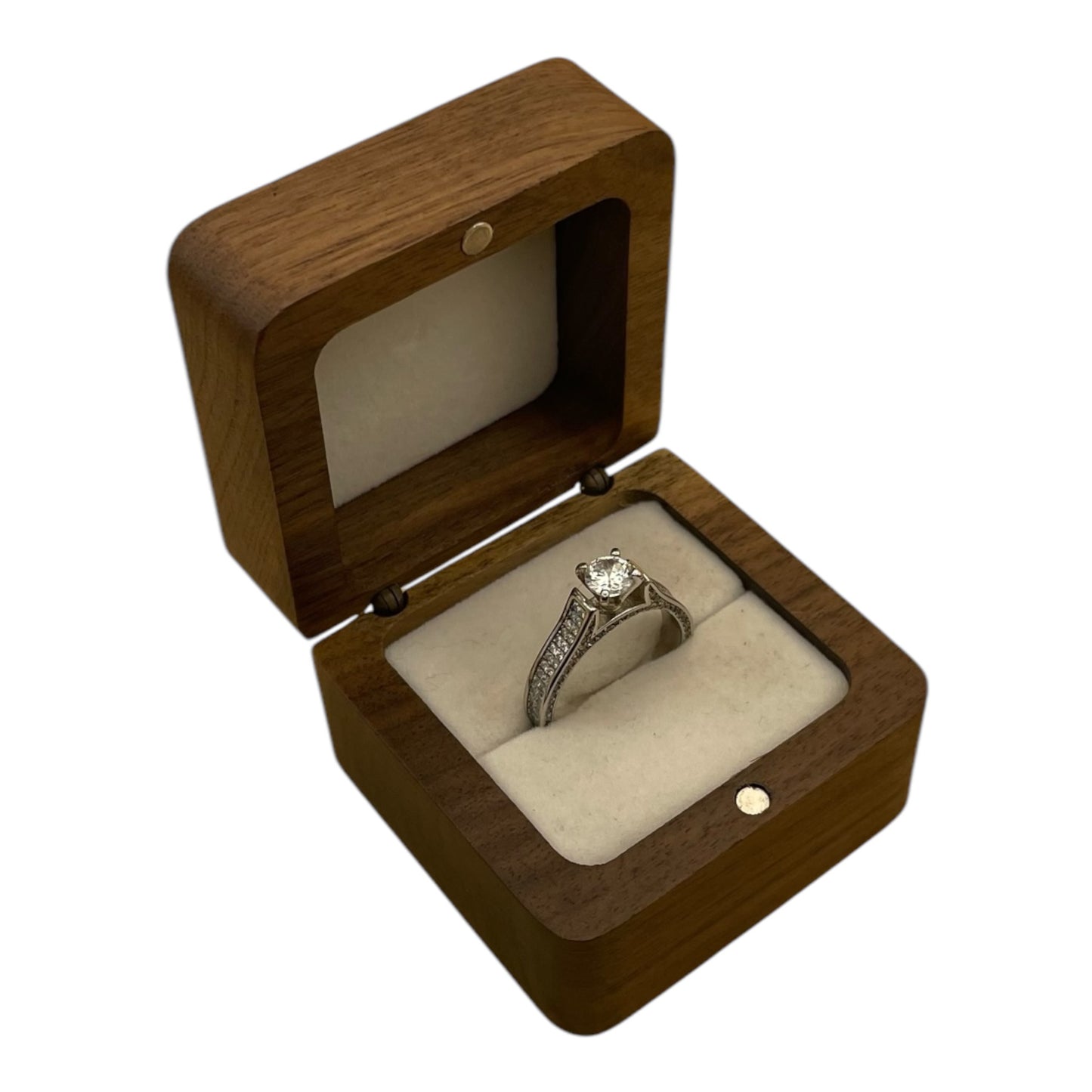 Anillo Solitaire Moderno