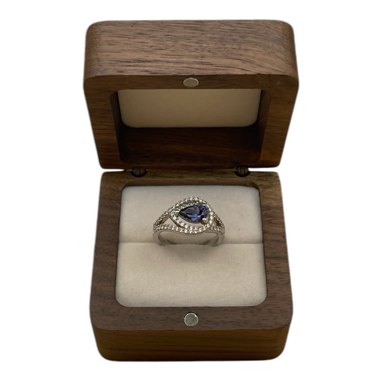Anillo con Tanzanita