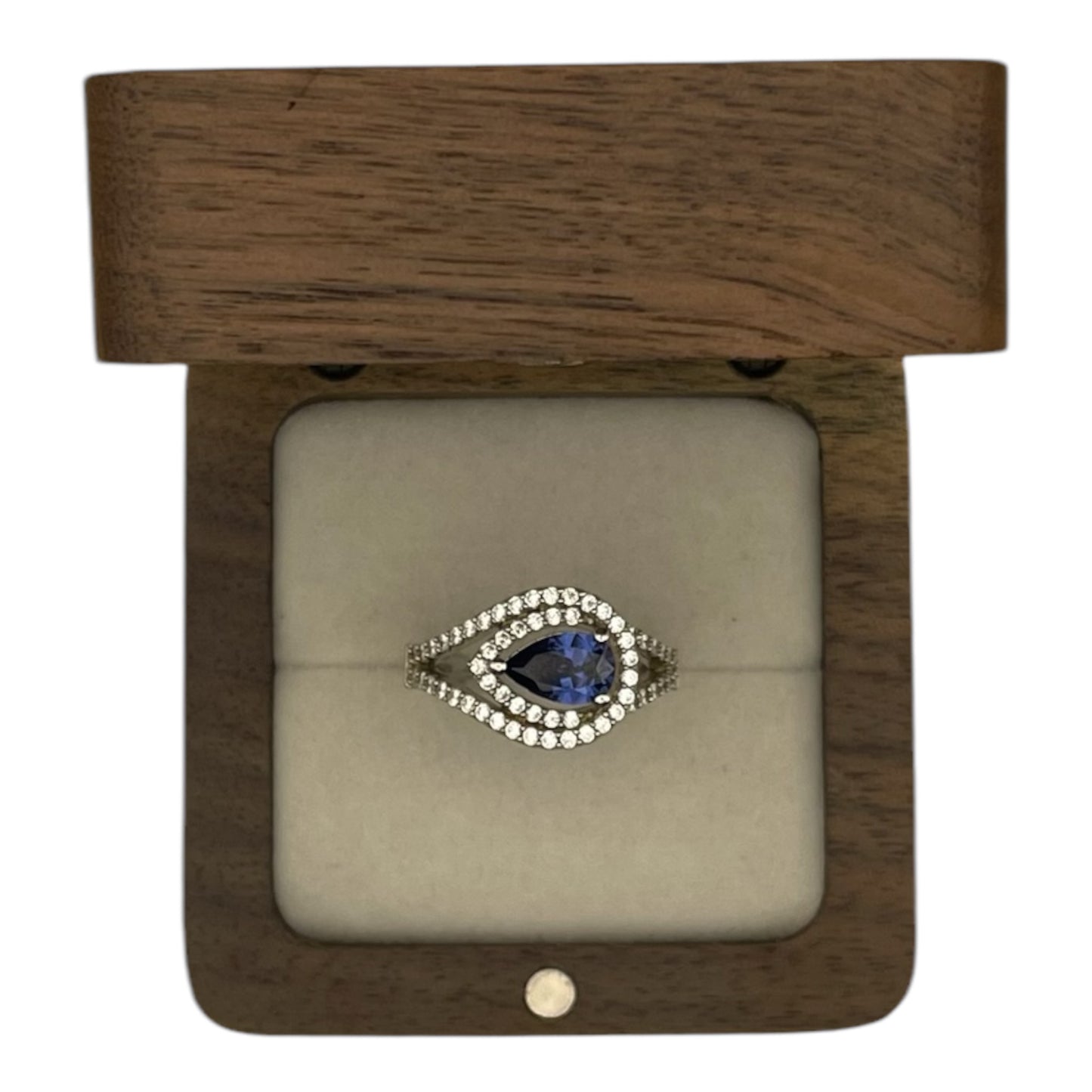 Anillo con Tanzanita