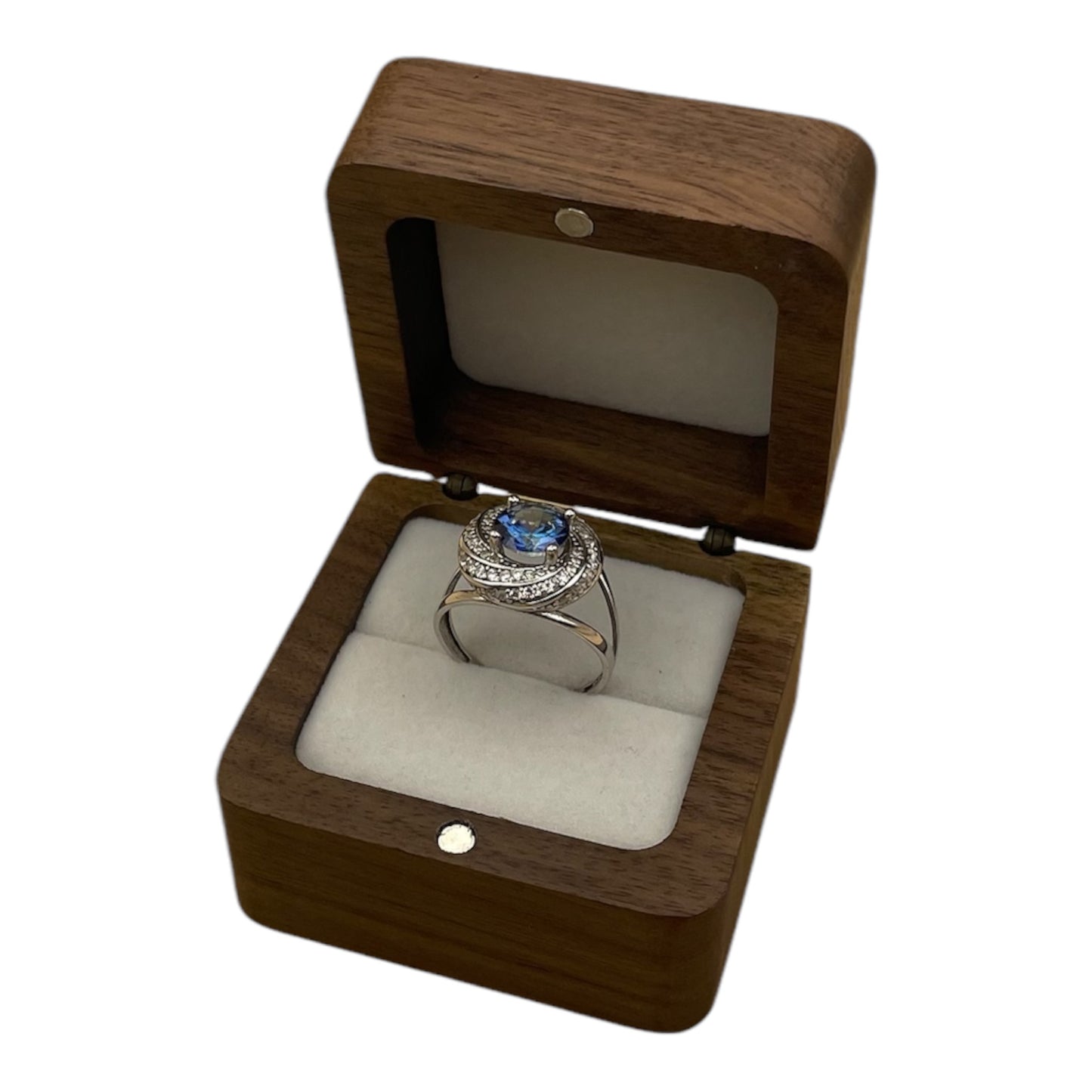 Anillo con Tanzanita