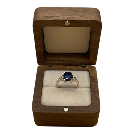 Anillo Elegancia Azul