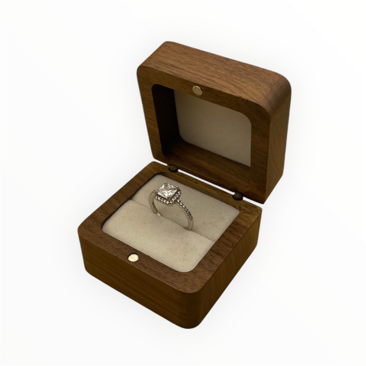 Anillo Solitario Moderno
