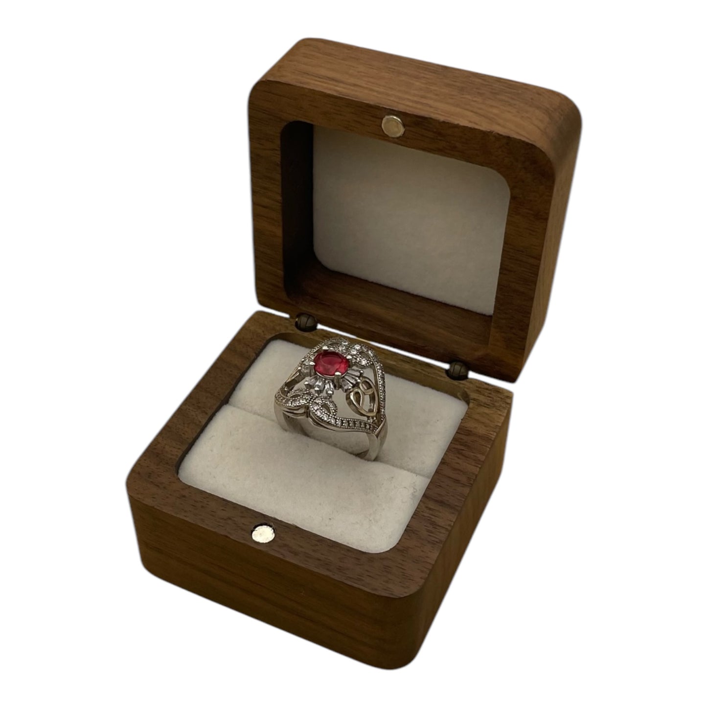 Anillo Elegancia Escarlata