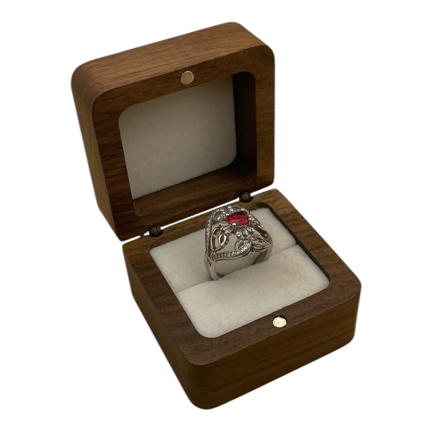 Anillo Elegancia Escarlata