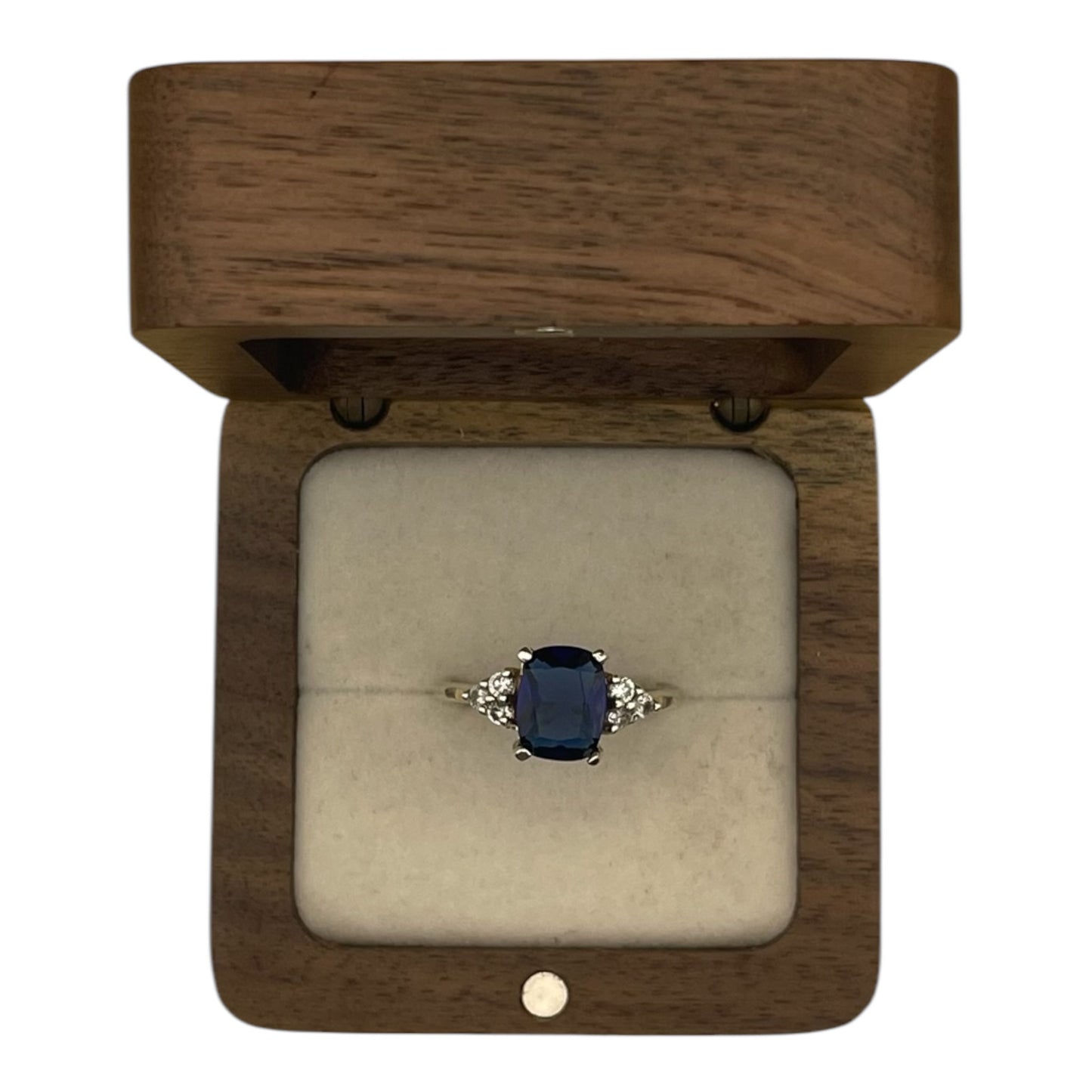 Anillo Elegancia Azul