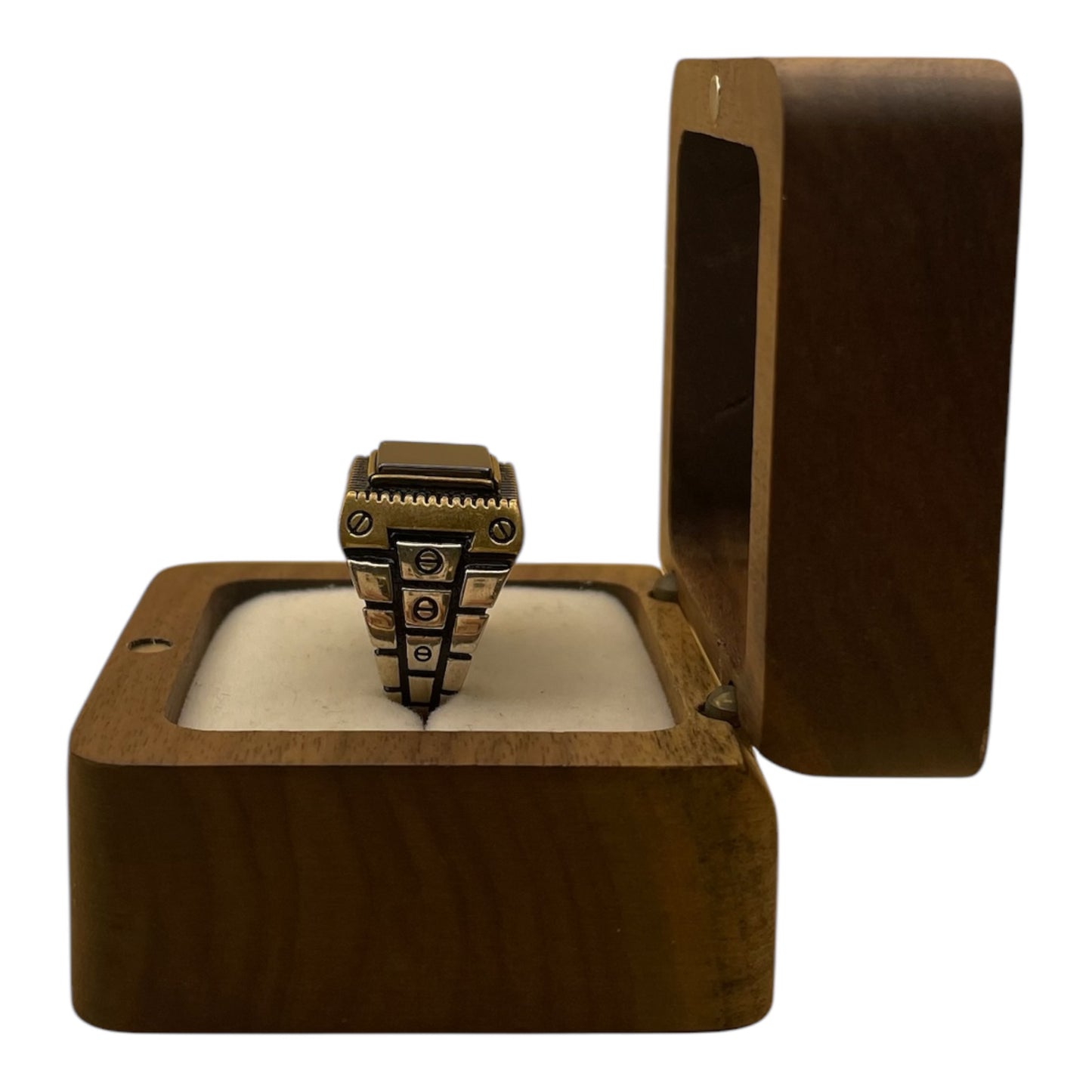 Anillo Art Deco Moderno para hombres