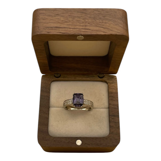 Anillo Solitaire Moderno