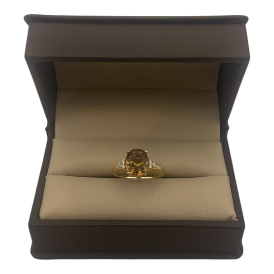 Oro del Alba — Anillo con Zultanita de colección exclusiva