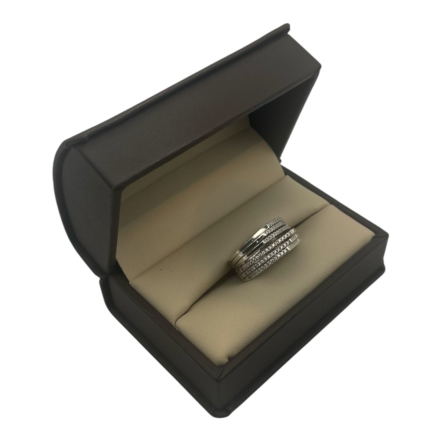 Tentación — Anillo pavé moderno