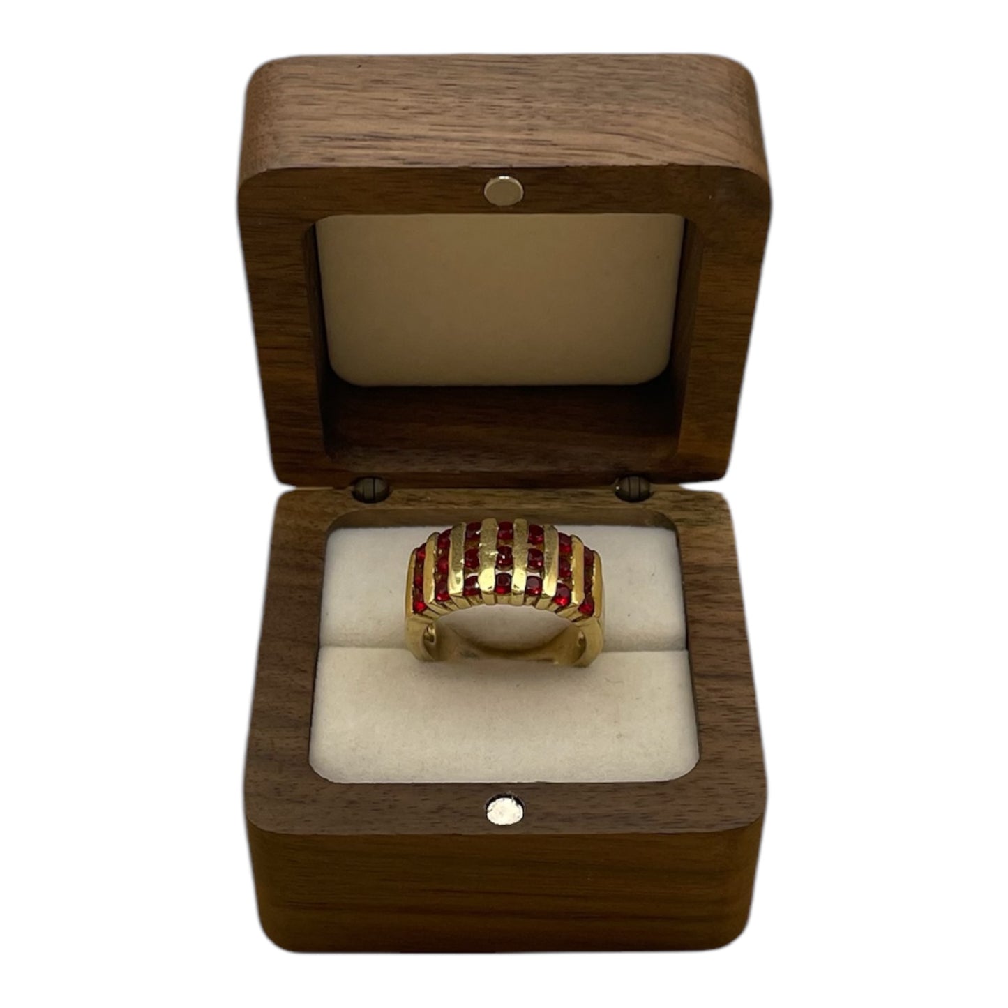 Anillo de rubies “Bohemia of Love”