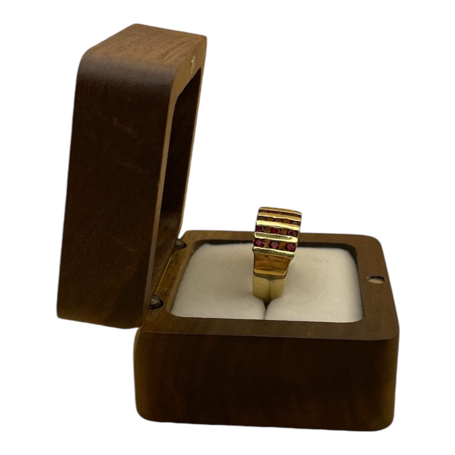 Anillo de rubies “Bohemia of Love”