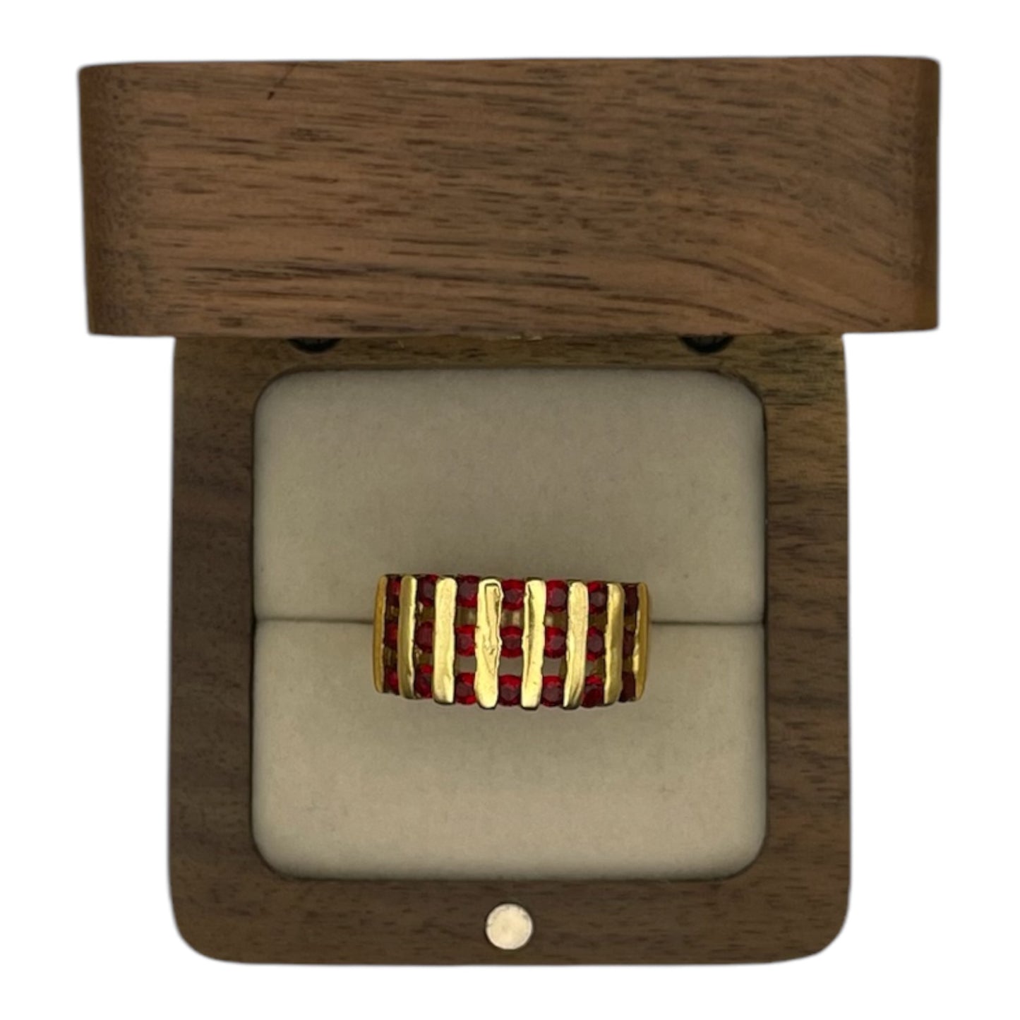 Anillo de rubies “Bohemia of Love”