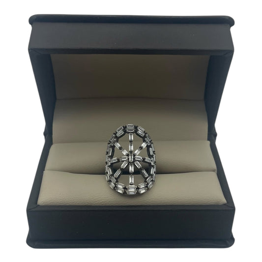 Anillo Geometría del Alma. El equilibrio entre luz y oscuridad.